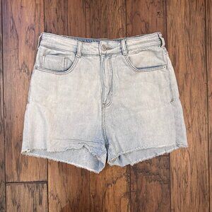 Pilcro Light Wash Denim Shorts